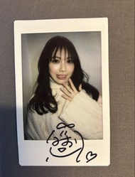 石川澪親簽拍立得