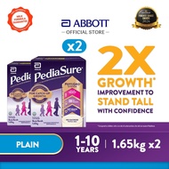 Pediasure Peptigro Child Nutrition Supplement for Growth - Plain BIB (1.65kg x2) [Exp 06 Oct 2027 & 