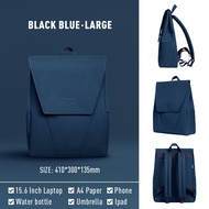 Mah Warna Pepejal Backpack 15.6 Inci Beg Komputer Riba Beg Beg Komputer Riba