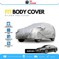 Audi A8 L Car Cover AUDI Car Body Cover All New Audi A 8L Type fit silver polyester