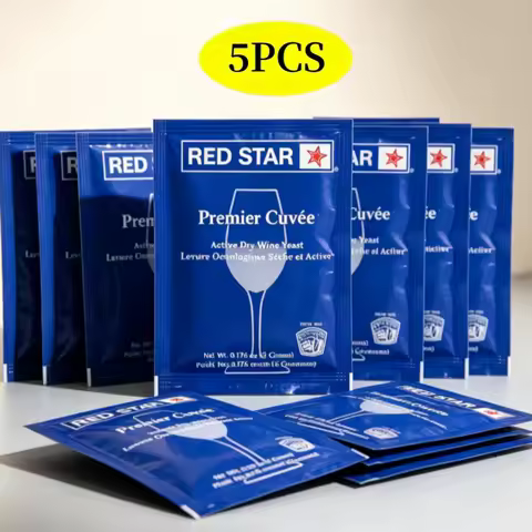 5pcs Aluminum Bag Used to Pack Red Star Premier Cuvee Yeast, Tea, Nutrition Bag