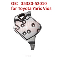 【GenuineAUTO】ATF Automatic Transmission Filter and Oil Pan Gasket for Toyota Yaris Vios 35330-52010 
