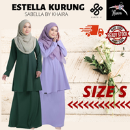 Sabella Estella Baju Kurung Size S (Ready Stock) Khaira Closet