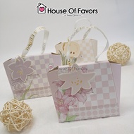 50pcs Kotak Doorgift Kahwin Handbag Shaped Doorgift Box Wedding Gift Box Door Gift Kahwin Goodies Coklat Candy Box
