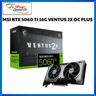 Card Màn Hình - VGA MSI GeForce RTX 5060 Ti 16G VENTUS 2X OC PLUS (GDDR7/ 128 bit) - Hàng Chính Hãng