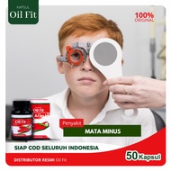 Obat Mata Minus ( Miopia ) - OilFit 50 Kapsul Multikhasiat 100% Minyak Buah Merah Papua Asli Kualita