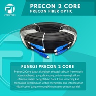 Cable PROFFTECH 2 Core PreconFiber Optik