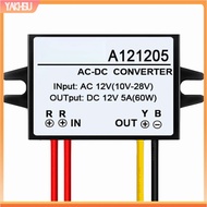 yakhsu|  AC-DC 12V to 12V 5A 60W Converter Step-down Regulator Module Buck Power Adapter