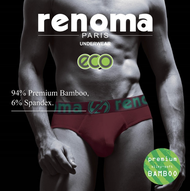 NEW2023 - RENOMA BRAND UNDERWEAR 3-PIECES BRIEF ECO (RANDOM COLOR)