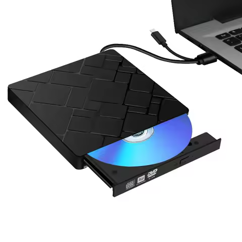 TypeC+USB 3.0 External Blu-ray Drive CD24X High-speed Drive Tools And Burning Writer Adapter Dvd CD 
