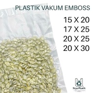 Food Vacuum Plastic Vacuum Embossed Bag Vacuum Plastic 20X30 CM
