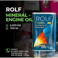 ROLF Engine Oil 15w40 4L Mineral