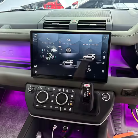 13.3 inch curved HD Touch screen fit land rover defender 90/110/130 L663 Multimedia Player Screen Re