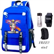 Free Fire Backpack - Free Fire Gaming Backpack - Free Fire Children's School Bag - Free Fire Charact