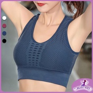 AIMER Women's Sports Bra Shockproof Hollow Vest Beauty Back Running Fitness BH 6122