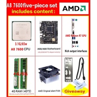 AMD A8 7500 7600 A10 7700K A10 7800 A10 7860K Quad-core FM2/M2+ Socket cpu+ ASUS/Gigabyte A58/A68/A8