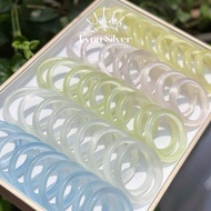 Lynn Silver opal bracelet, lovely clear stone - free gift box