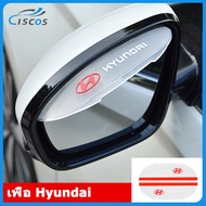 Ciscos 2 ชิ้น โปร่งใส กระจกมองหลังรถยนต์ คิ้วกันฝนรถยนต์ ของแต่งรถยนต์ สำหรับ Hyundai H1 Staria Cret