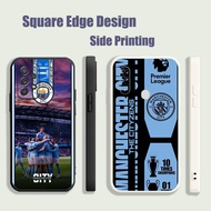Casing For Vivo Y15A Y15S Y11S Y1S Y11 Y81 Y81S Y81i Manchester City DJW14 Phone Case Square Edge