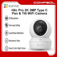 EZVIZ H6c Pro 2K 3MP Type C Pan & Tilt WiFi Camera