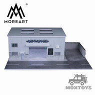 MoreArt 1:64 YOKOHAMA Repair Shop Diorama