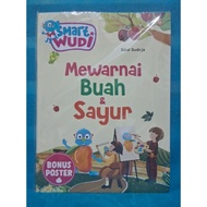 Smart Wudi: Fruit & Vegetable Coloring - Ikbal Sudirman (Children's Book l