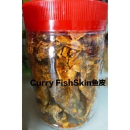 Homemade Fish Skin Curry~Ori~Salted Egg