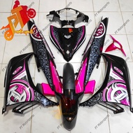 Ready Stock LC135 LC 135 V1 V2 V3 V4 V5 V6 V7 Cover set Body Set Batik Black Hitam Pink Candy PinK