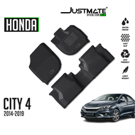 JUSTMATE HONDA พรมปูพื้นรถยนต์ CITY 4 2014 - 2019