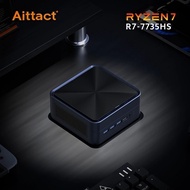 MINI PC AMD R7 7735HS DDR5 NVMe Dual HDMI DP 4K Wifi6 WDesktop Gaming Computer