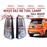 👍PERODUA MYVI SE SE2 08 (05-10) TAIL LAMP ALBINO // TAILLAMP TAIL LIGHT WHITE FULL CLEAR BELAKANG LA