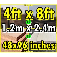 WHOLE SIZE 48x96 or 4x8 feet / PLYBOARD / MARINE PLYWOOD  18mm 1/8= 3mm 1/4=5mm 1/2=10mm  3/4=18mm
