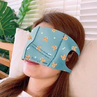 呆萌柯基─4合1石墨烯蒸氣舒眠眼鼻罩組 眼罩 送禮母親節禮物