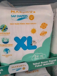 MAKUKU SAP Diapers Comfort Fit Ukuran XL pampers makuku tipe celana ukuran XL isi 26