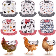 6 Keping Pelindung Punggung Ayam, Apron Ayam Pelindung Punggung untuk Ayam, Jaket Pelindung Ayam unt