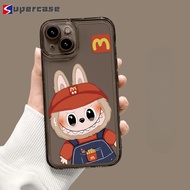 Cute Cartoon Labubu Phone Case For Mi 11 10 10T 9 Pro Lite Ultra 9T Pro CC9 Pro CC9E 8 Casing Funny 