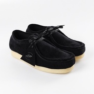 Wallabee Men's Shoes Black Corduroynatural - Men's Casual Shoes - Clarks Chunky Shoes