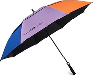G4Free 54/62/68 Inch UV Protection Golf Umbrella Auto Open Vented Double Canopy Extra Large Windproo
