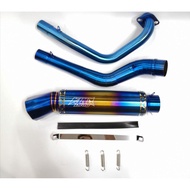 Y15 RACING MUFFLER /EXHAUSTED (ENKEI) F SIZE 32MM R SIZE 35MM