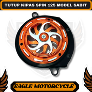 Tutup Kipas Spin 125 Cover Kipas Skywave Skydrive Hayate Set Spinner Motif Bintang Orange