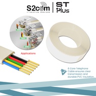6 Core 28AWG Telephone Cable