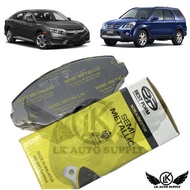 DISC BRAKE PAD FRONT HONDA CRV S9A CIVIC FC TEA BEST FORM SEMI METALLIC (43022-S9A-A01)I