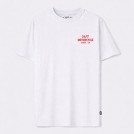 Liger Company Short Sleeve T-Shirt - LC 5- White T Shirt Lelaki Baju Lelaki T Shirt Baju T Shirt Lel