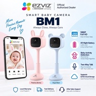 EZVIZ BM1 Smart WiFi Baby Monitor Camera 2MP | Cry Detection |Two-Way Talk | Battery Powered Babycam