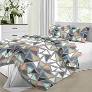 Bộ chăn ga micro tex Bedtalk 1m2x2m 1m4x2m 1m6x2m 1m8x2m + 20cm D2