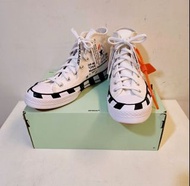 近全新吊牌未剪【Converse x Off White】聯名款 Chuck 70s All-Star 2.0