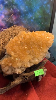 Đá THẠCH ANH VÀNG CITRINE TỰ NHIÊN phale NĂNG LƯỢNG VŨ TRỤ MẠNH 486