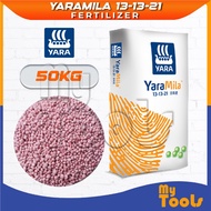 Mytools YaraMila 13-13-21 (50KG) Baja YaraMila Compound Fertilizer Yara Baja Subur (50KG)
