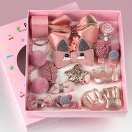 18/24 Pcs Cute Girls Hair Clips Crown Bows Girls Accessories