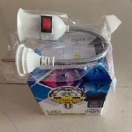 Đèn led xoay 7 màu vũ trường nháy chớp đổi màu tạo sân khấu hiệu ứng 360 độ kèm đui cắm E27